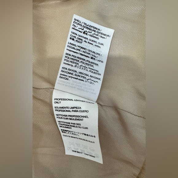 Bebe Vintage Leather Jacket - Picture 5 of 6